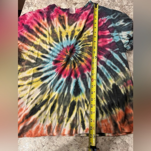 No boundaries tie dye shirt XXL Juniors - Picture 6 of 8